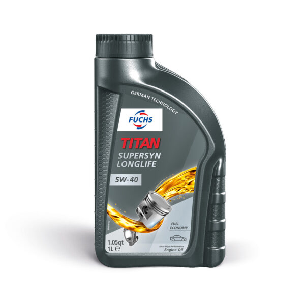 FUCHS TITAN SUPERSYN LONGLIFE SAE 5W40 ENGINE OIL (1 LITER)