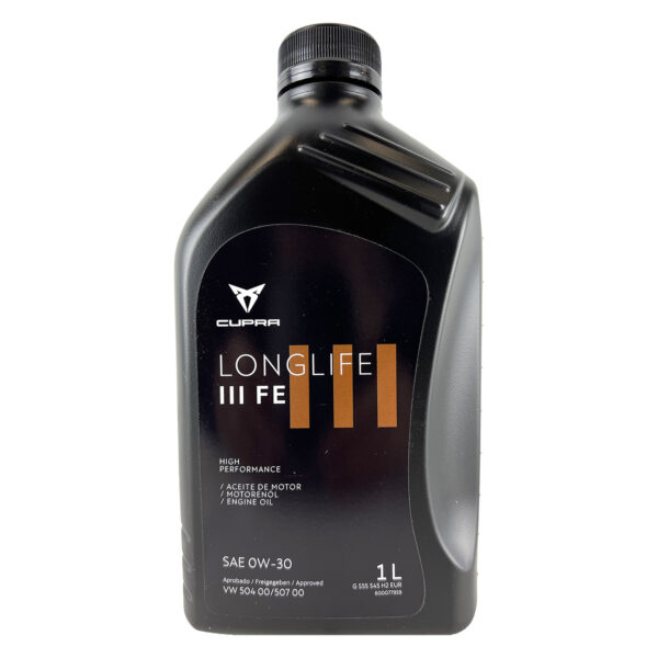 HIGH PERFORMANCE GENUINE 0W30 ENGINE OIL (504.00 / 507.00, 1 LITER)